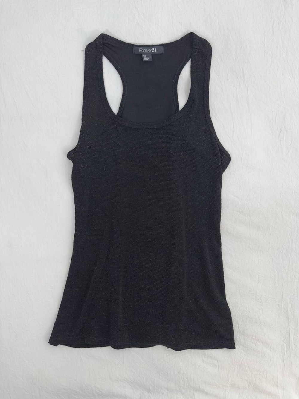 Slinky Sparkly Racerback Tank - Picture 8 of 8